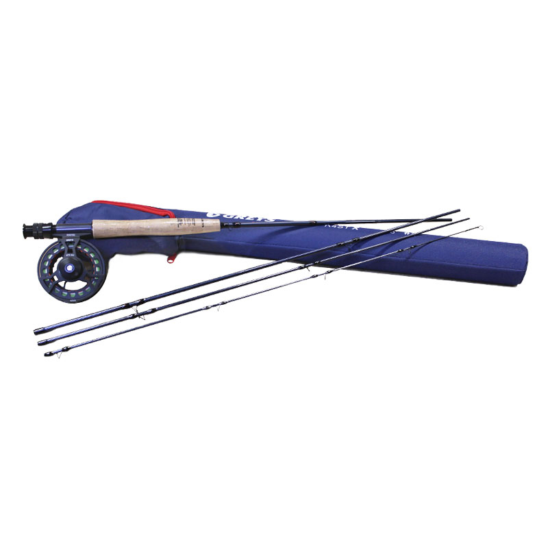 GREYS K4ST  FLY FISHING KIT COMBO ROD,REEL,LINE,TUBE express delivery 
