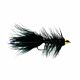 Black Woolly Bugger Barbless #8 | Senza ardiglione