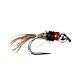 Barbless Tungsten Glass Beads Red Caddis