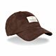 Guideline Mayfly Suede Cap - Dk. brown