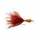 Marabou Leech BL Rusty Brown #12 | Woolly Bugger Streamer