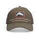 Cappello Simms Trout Icon Trucker Hickory | Berretto pesca mosca con logo Simms