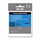 Finale conico Fluorocarbon Tiemco 12 piedi  | Finale pesca mosca conico fluorocarbonio pesca ninfa - sommerse - streamer