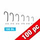 Fly hook Tiemco TMC 100 BL Barbless 100pc. 