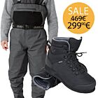 Set Wader Guideline Kaitum & Wading Shoes Kaitum Felt 