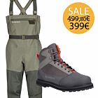 Kit Wader Simms Tributary & Scarpone Simms Tributary suola feltro