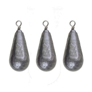Pear Lead Weight with Swivel