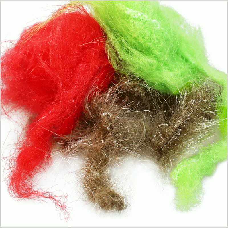 Long Chenille Steamer Hair